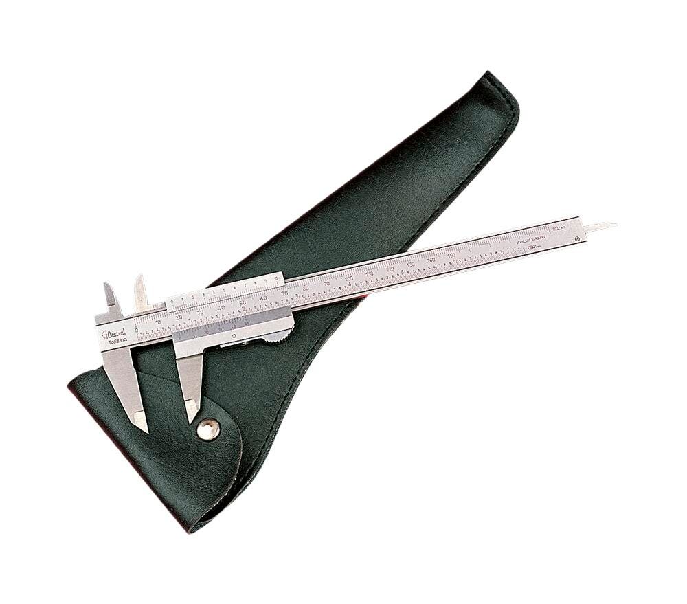 Central Inside Outside and Depth Measurement Vernier Caliper, 0 to 6 Inches, 0.001 inch Graduations, Stainless Steel 1047674